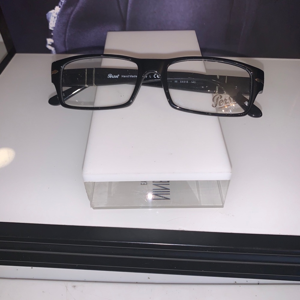 Authentic Persol‎ Glasses w/bonus gold frames